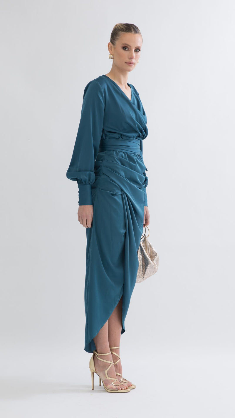 Lila Dress - Teal