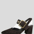 Stellar Buckle Shoe - Chocolate Suede