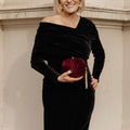 Moss Velvet Dress - Black
