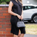 Hannah Linen Rami Vest - Black