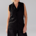 Marley Linen Shorts - Black