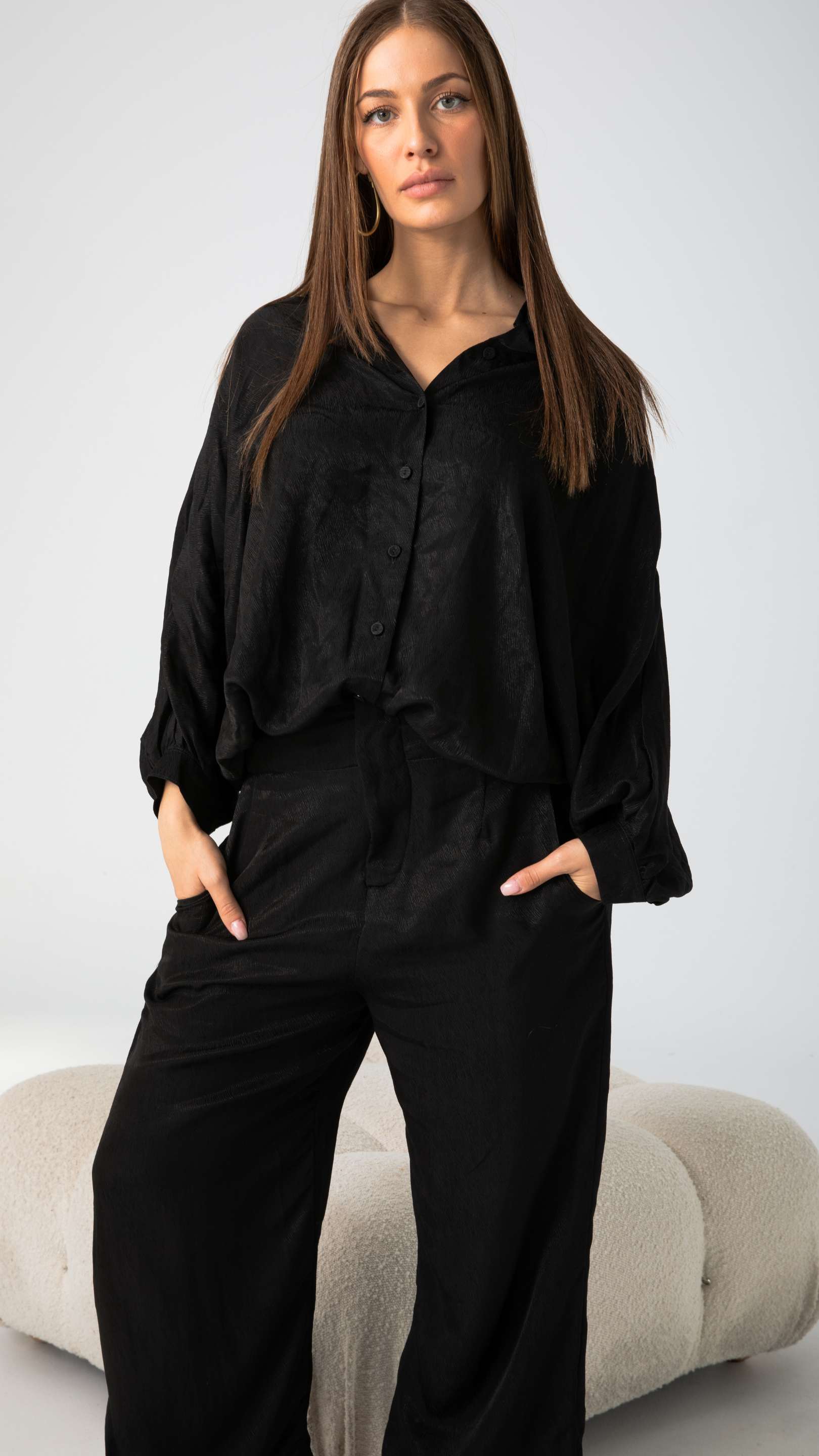 Mason Cupro Shirt - Black