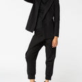 Charli Crossover Ponte Miracle Pants - Black