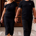 Florence Longline Dress - Black