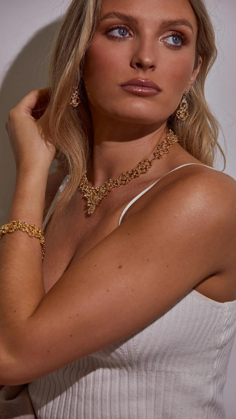Kitte Rapture Earrings - Gold