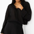 Axis Lyocell Tencel Shirt - Black