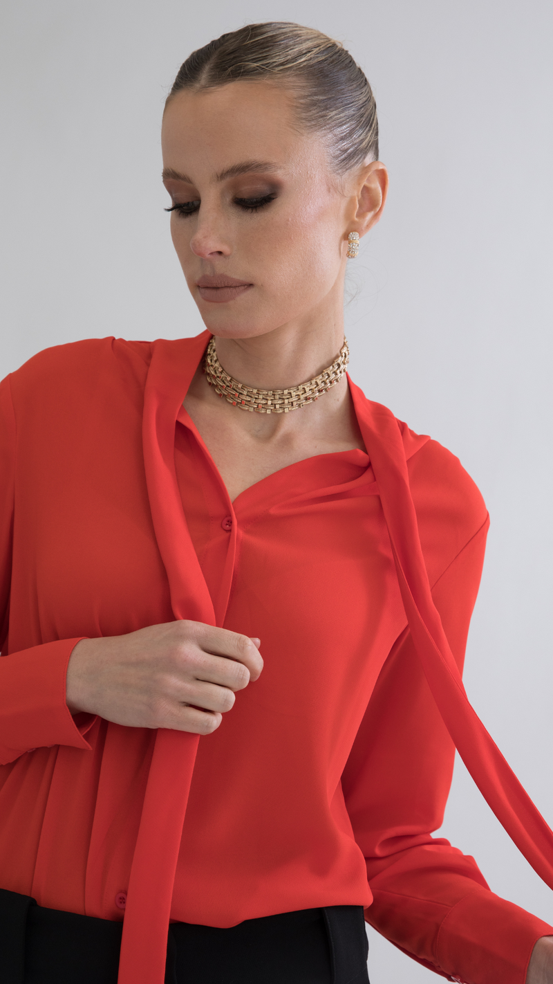 Kitte Entwined Necklace - Gold