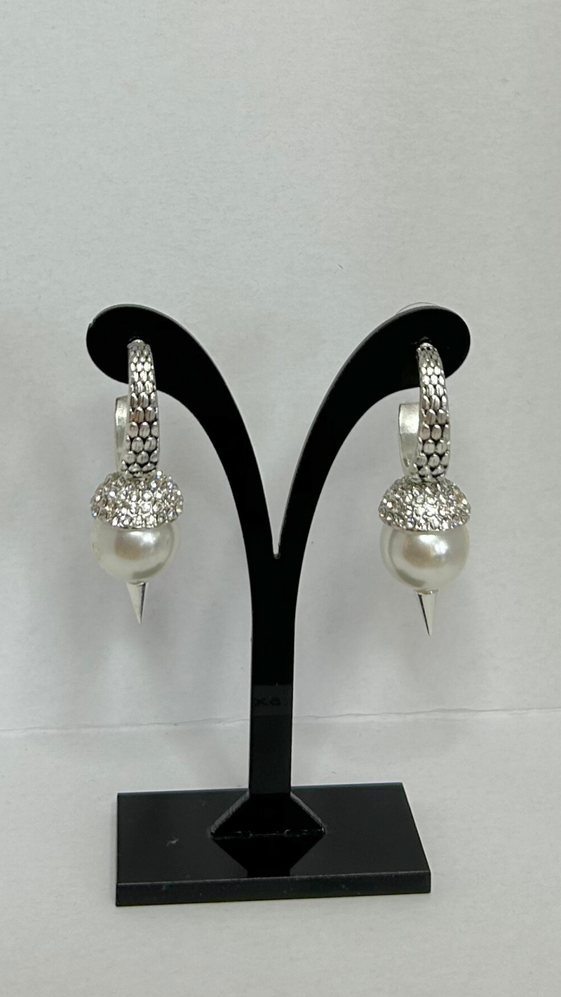 Kitte Serpents Earrings - Silver