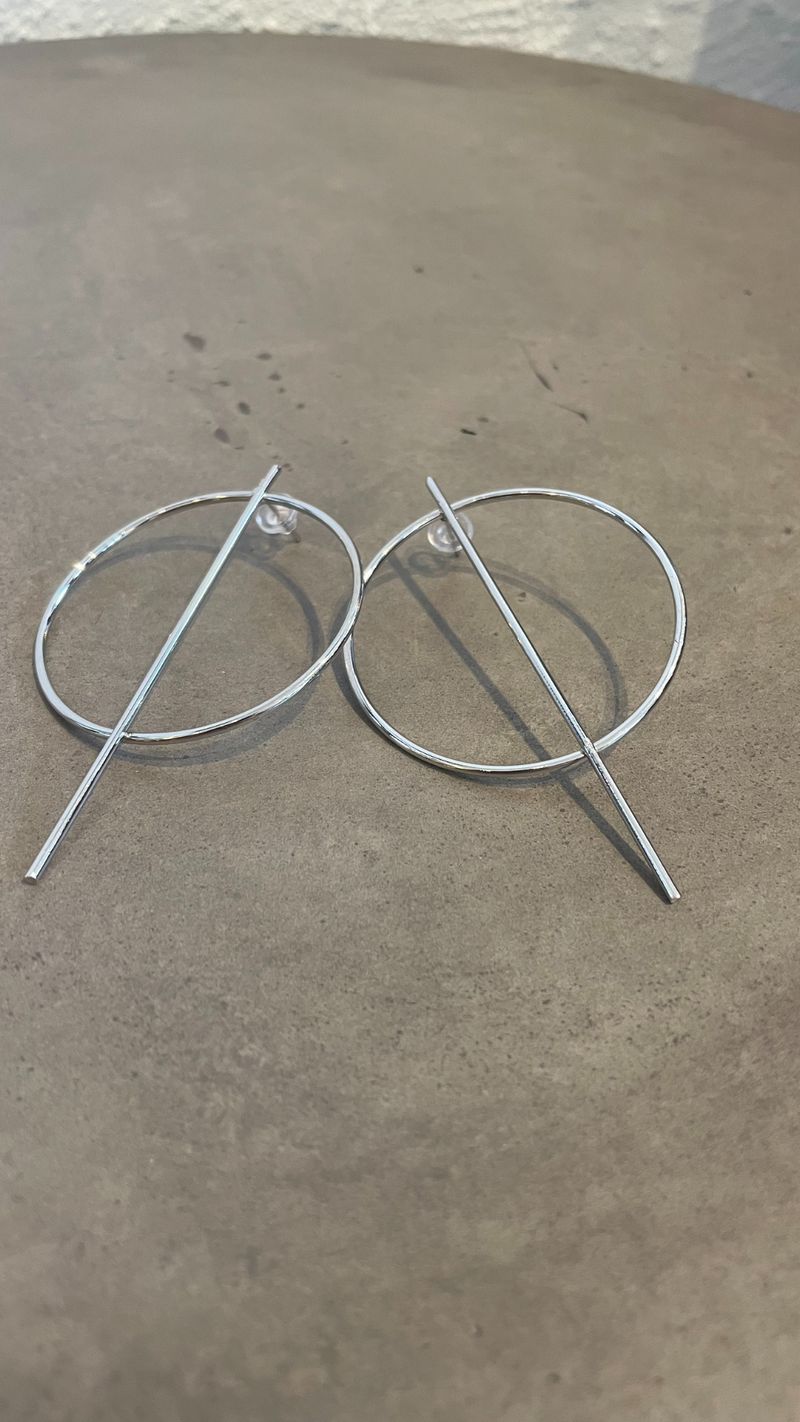 Ciroq Earring - Silver
