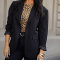 Montana Boxy Blazer - Black