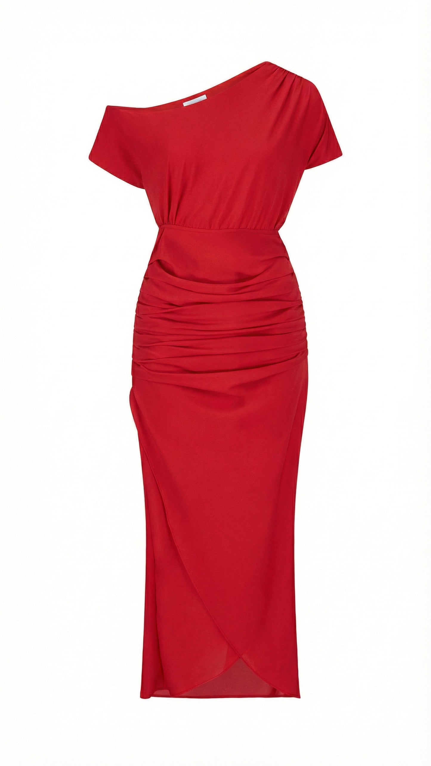 Florence Longline Dress - Red