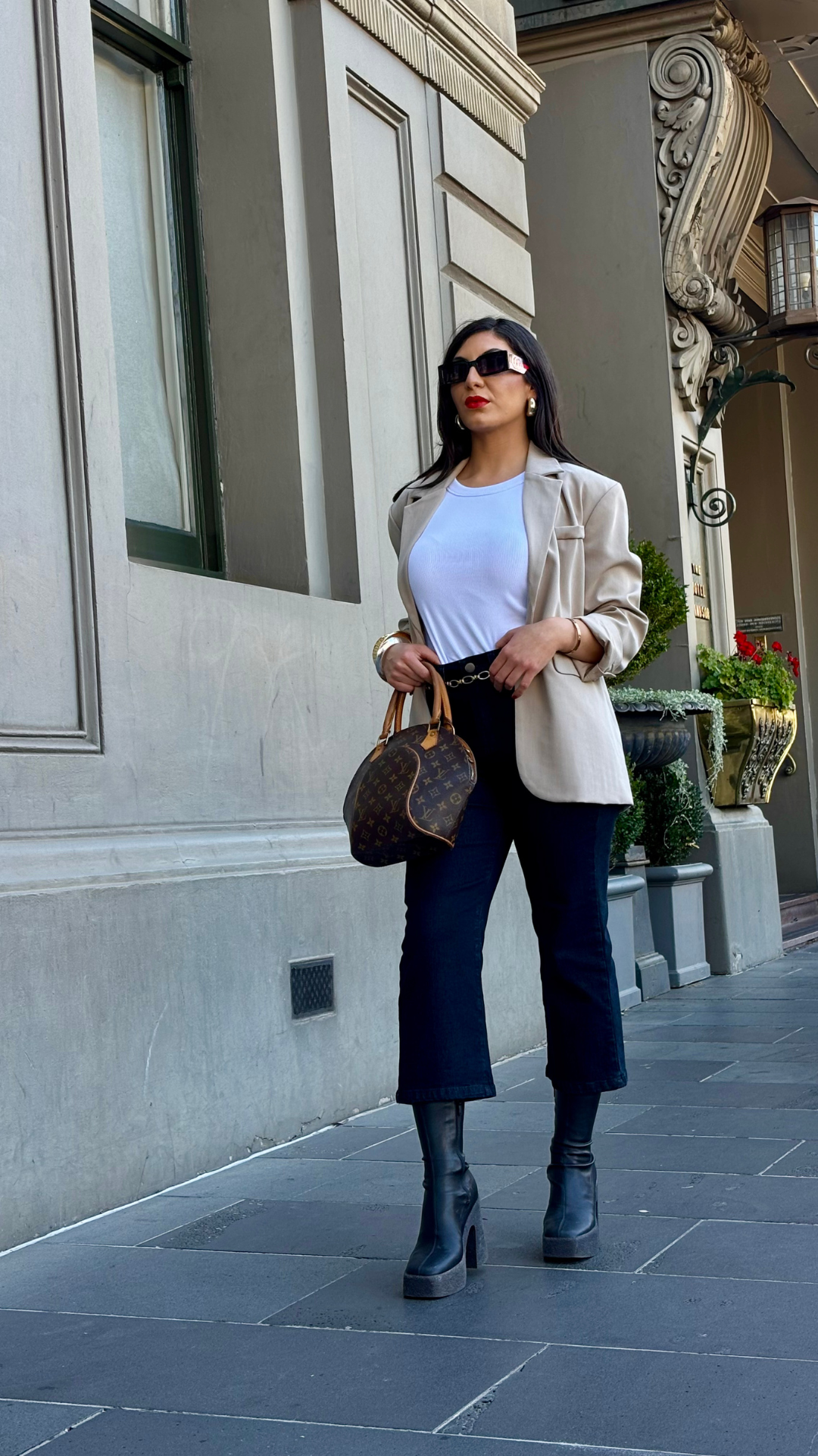 Montana Boxy Blazer - Beige