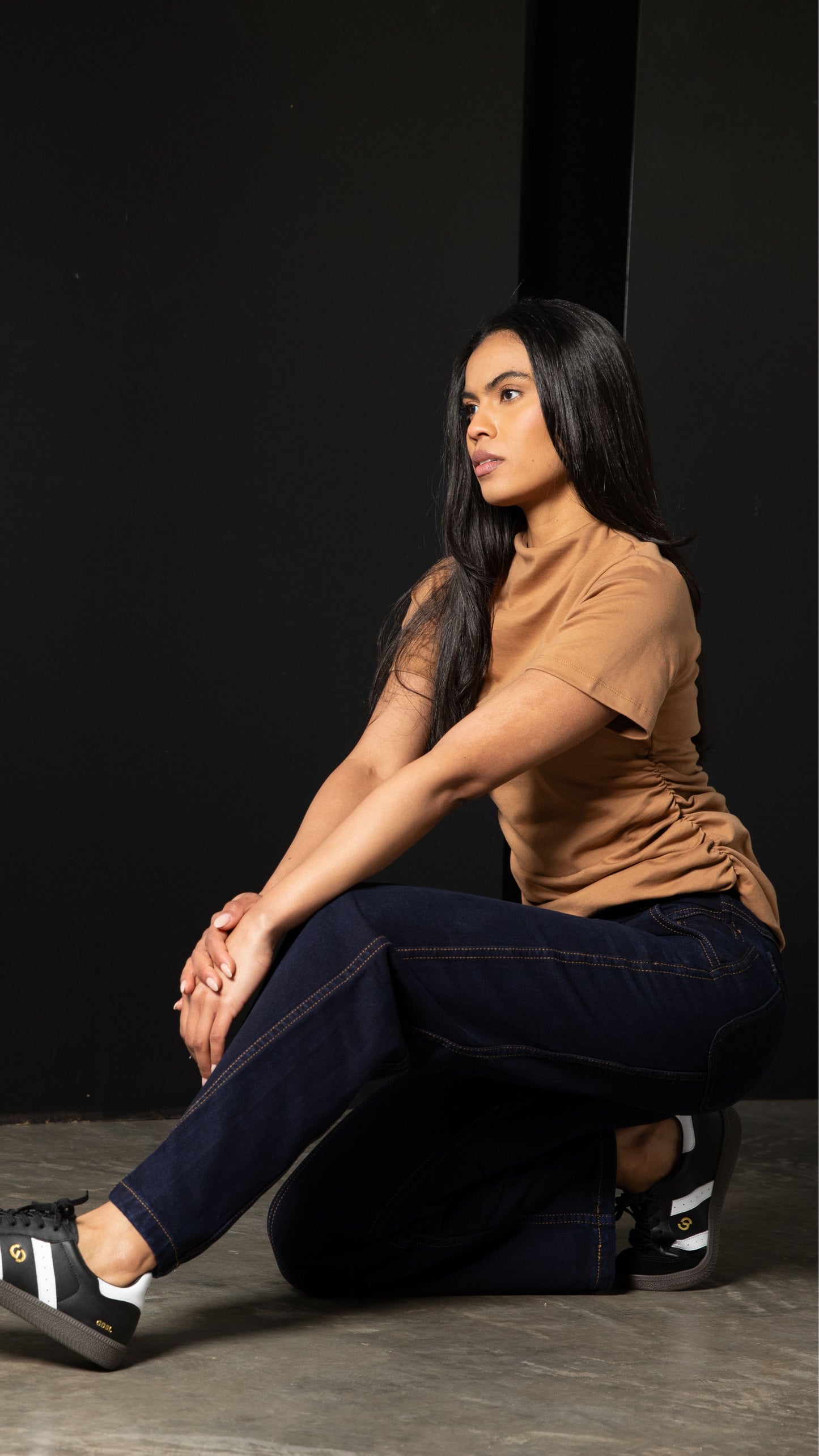 Society Cotton Air Top - Chocolate