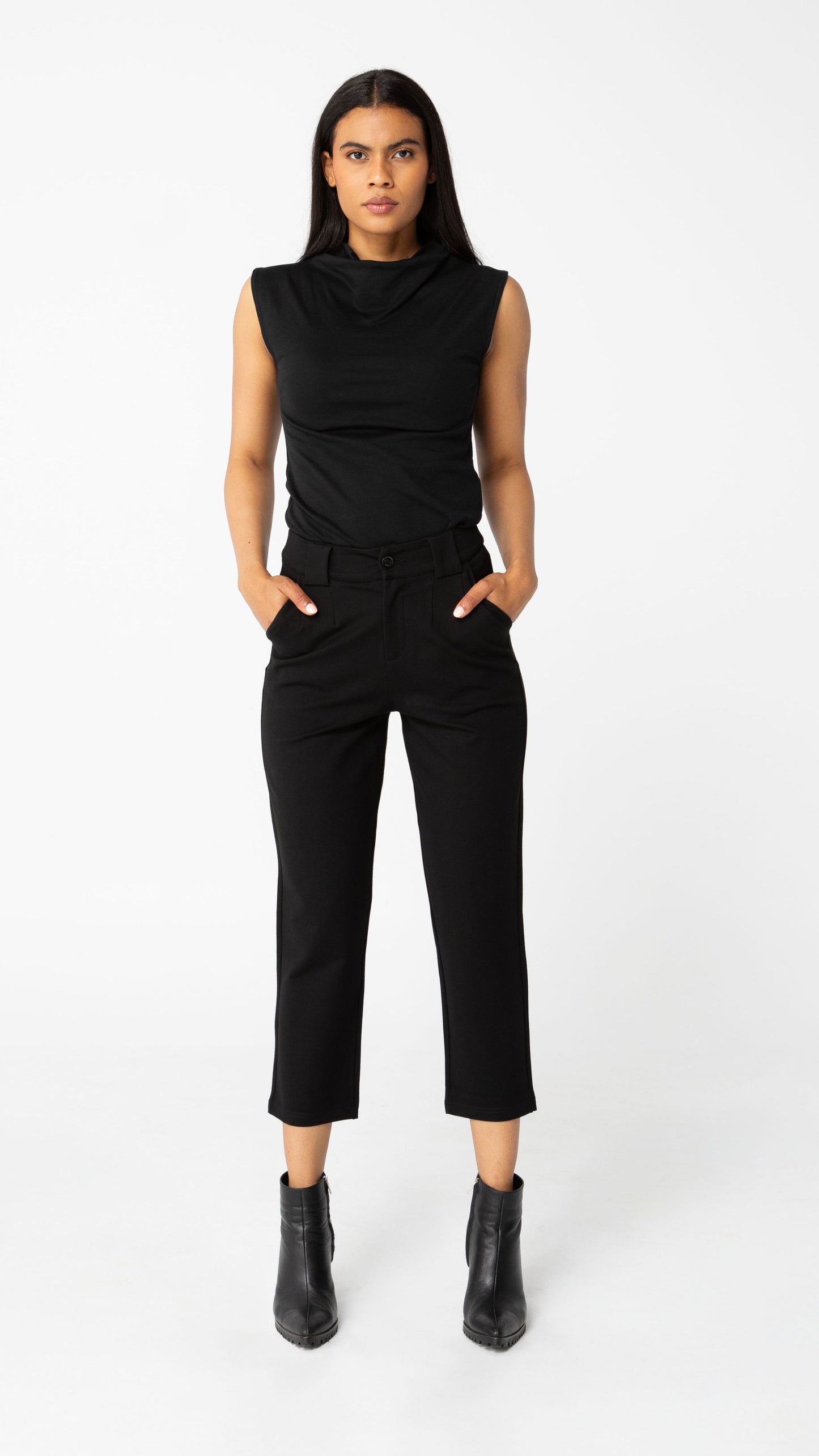 Ruby Cotton Air Top - Black