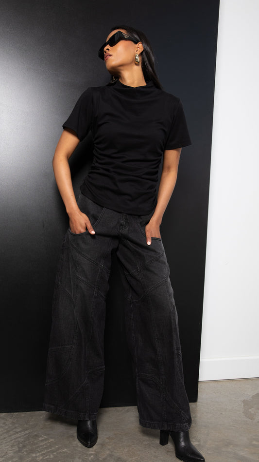 Limited Edition Streetwear Jeans - Black