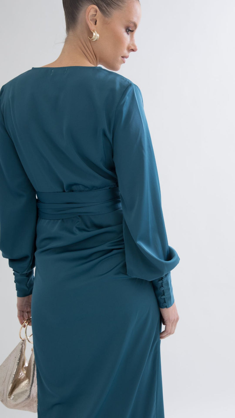 Lila Dress - Teal