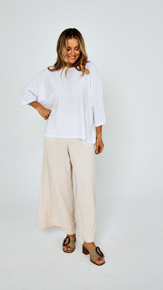 Eurosole Octavia Raffia Mules - Beige