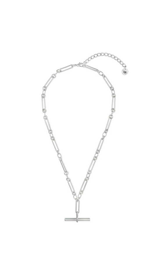 Kitte Heirloom Fob Necklace - Silver