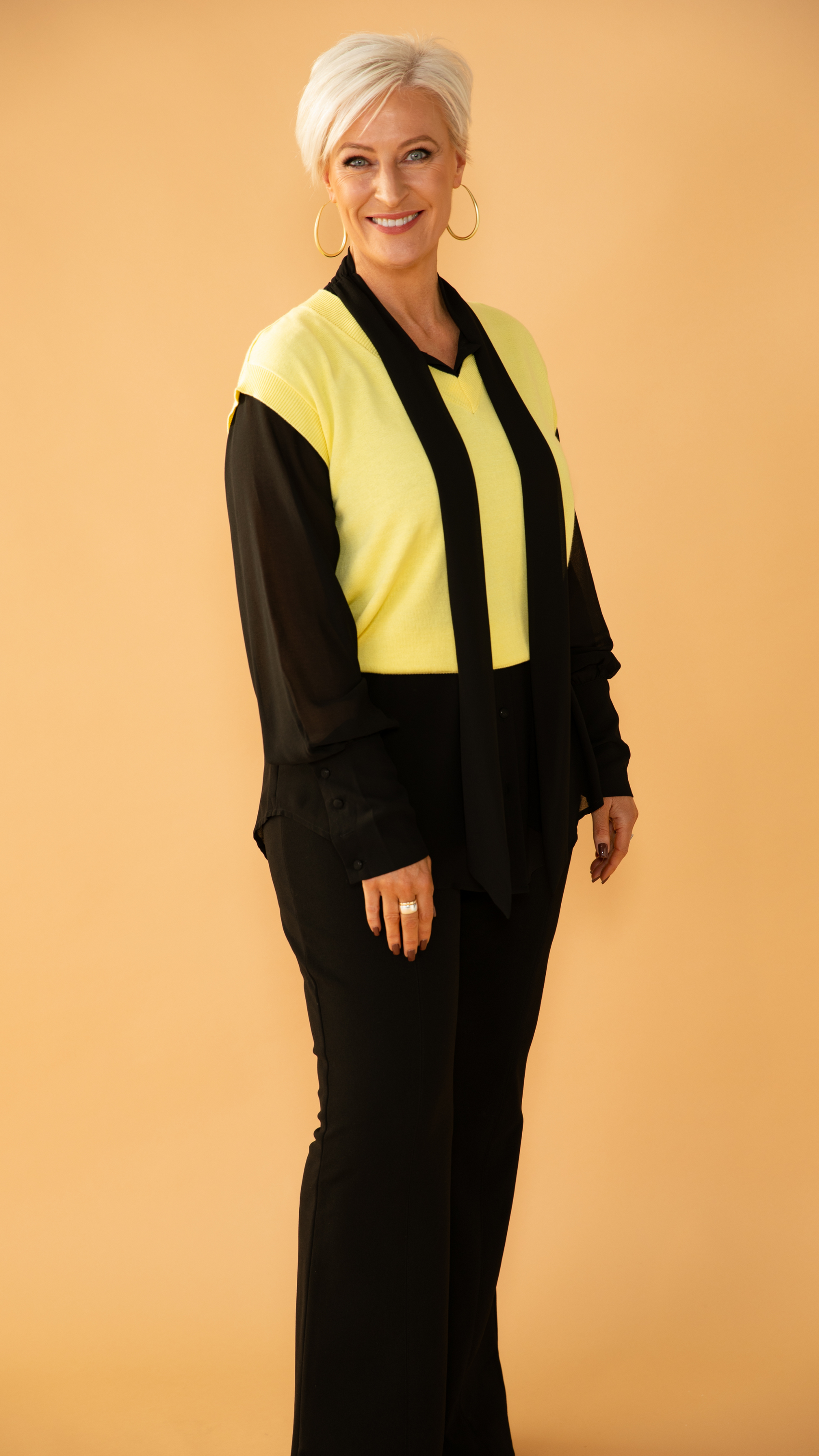 Ariel Top/Vest - Lemon