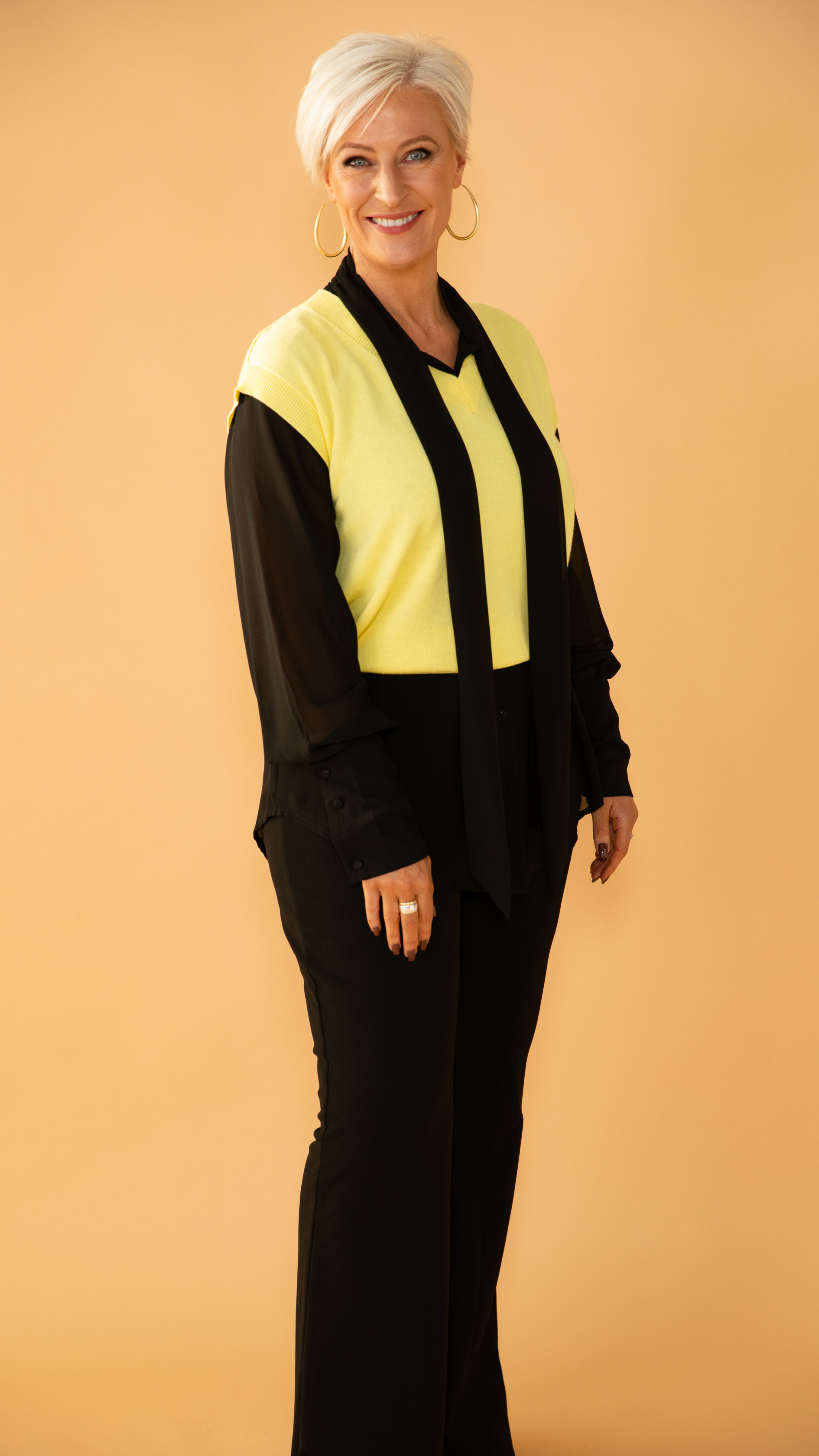 Ariel Top/Vest - Lemon