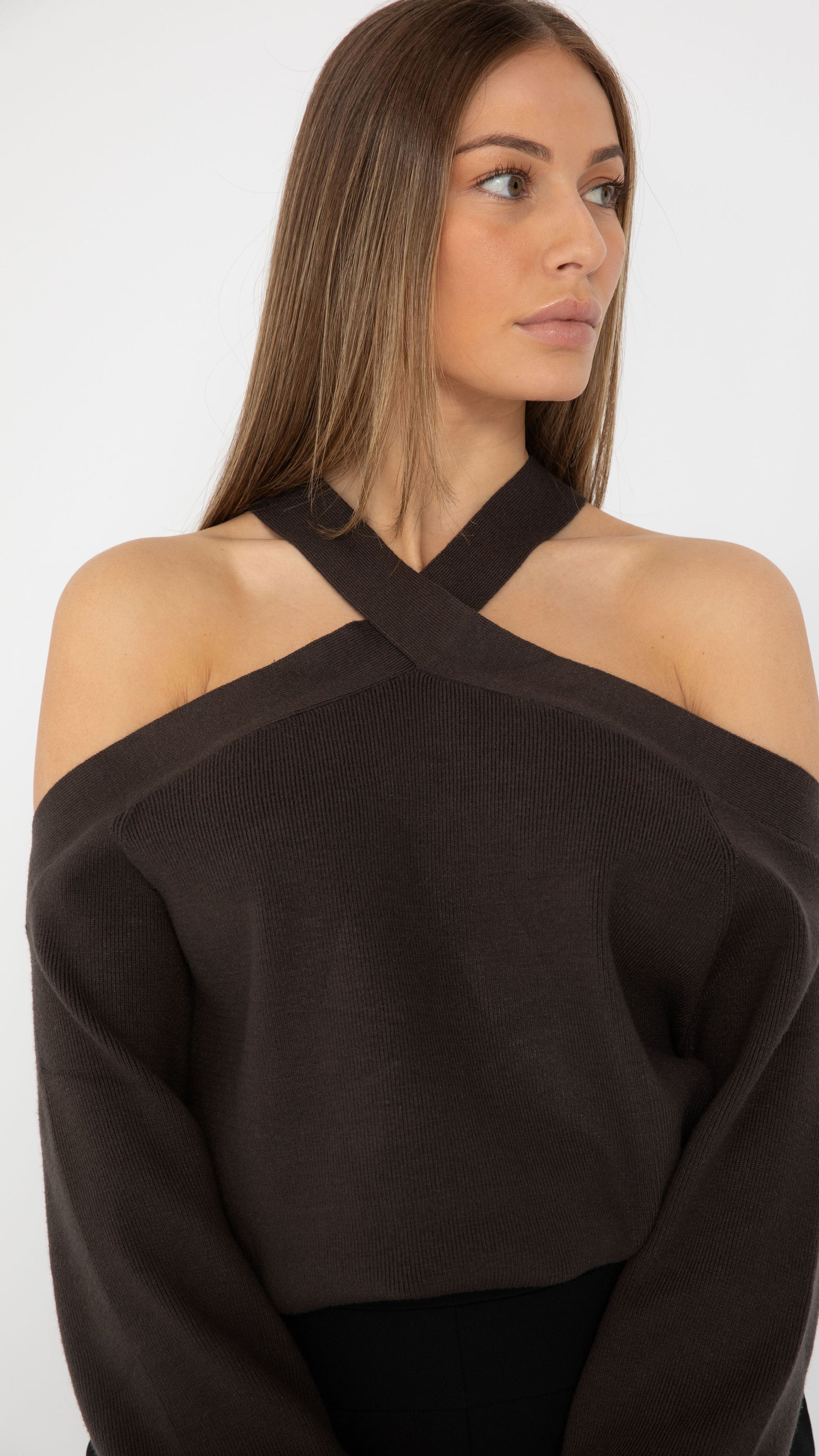 The Block Soft Knit - Chocolate