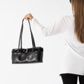 Tilda Leather, Pony Strap Bag - Black