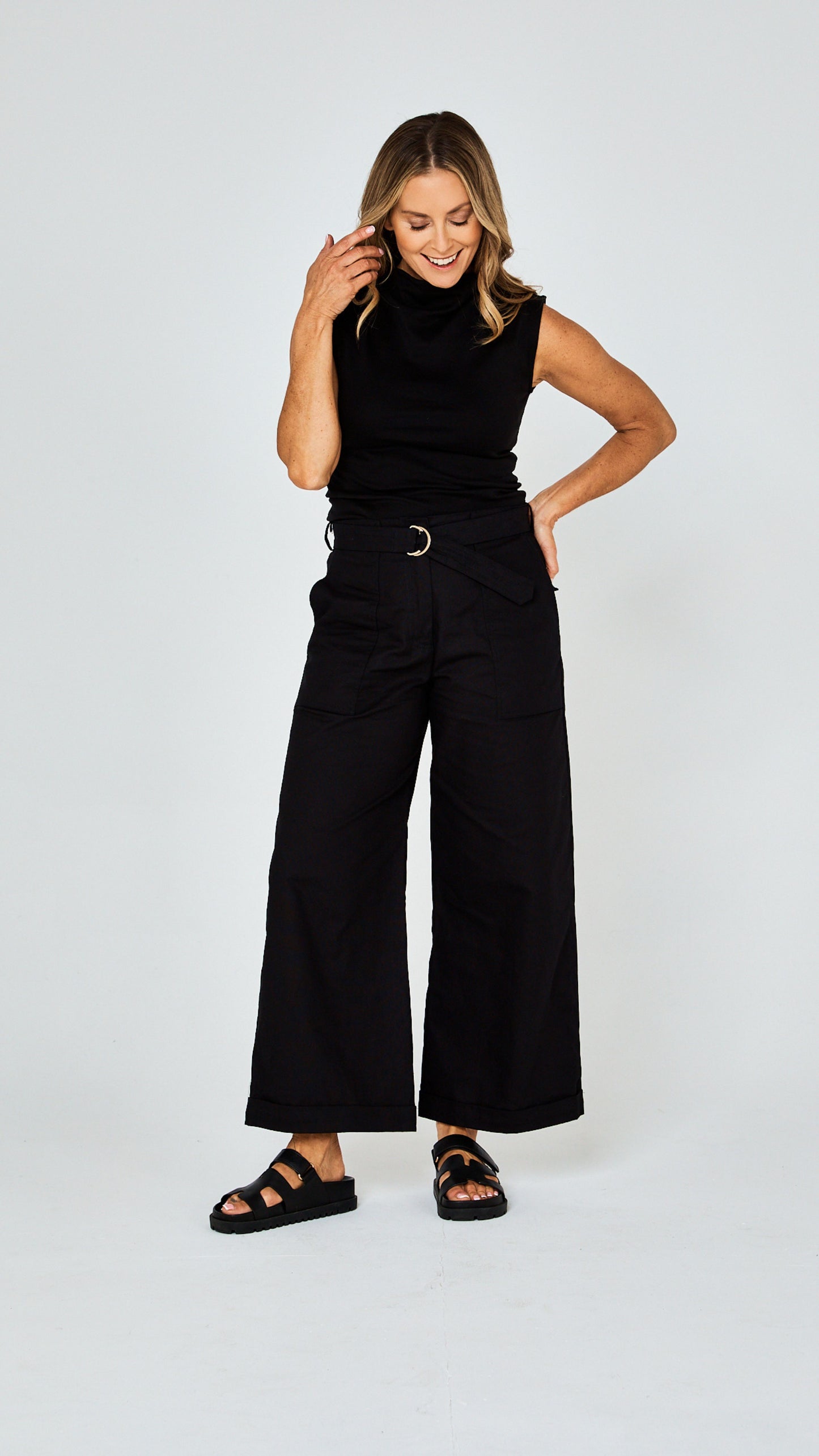 Upol Slides - Black Black