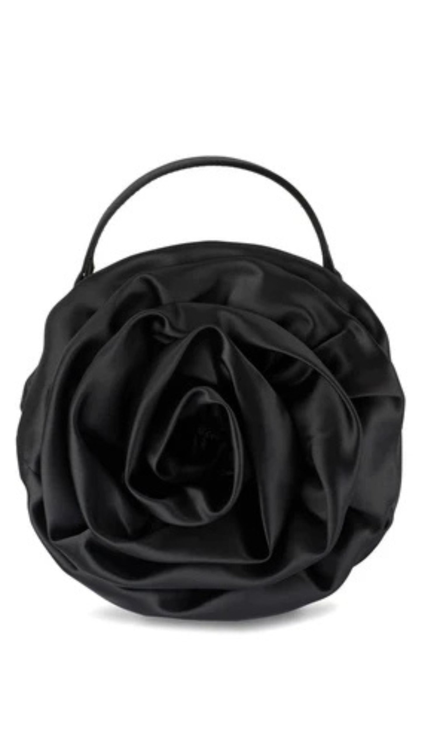 Rosita Rosette Frame Bag - Black