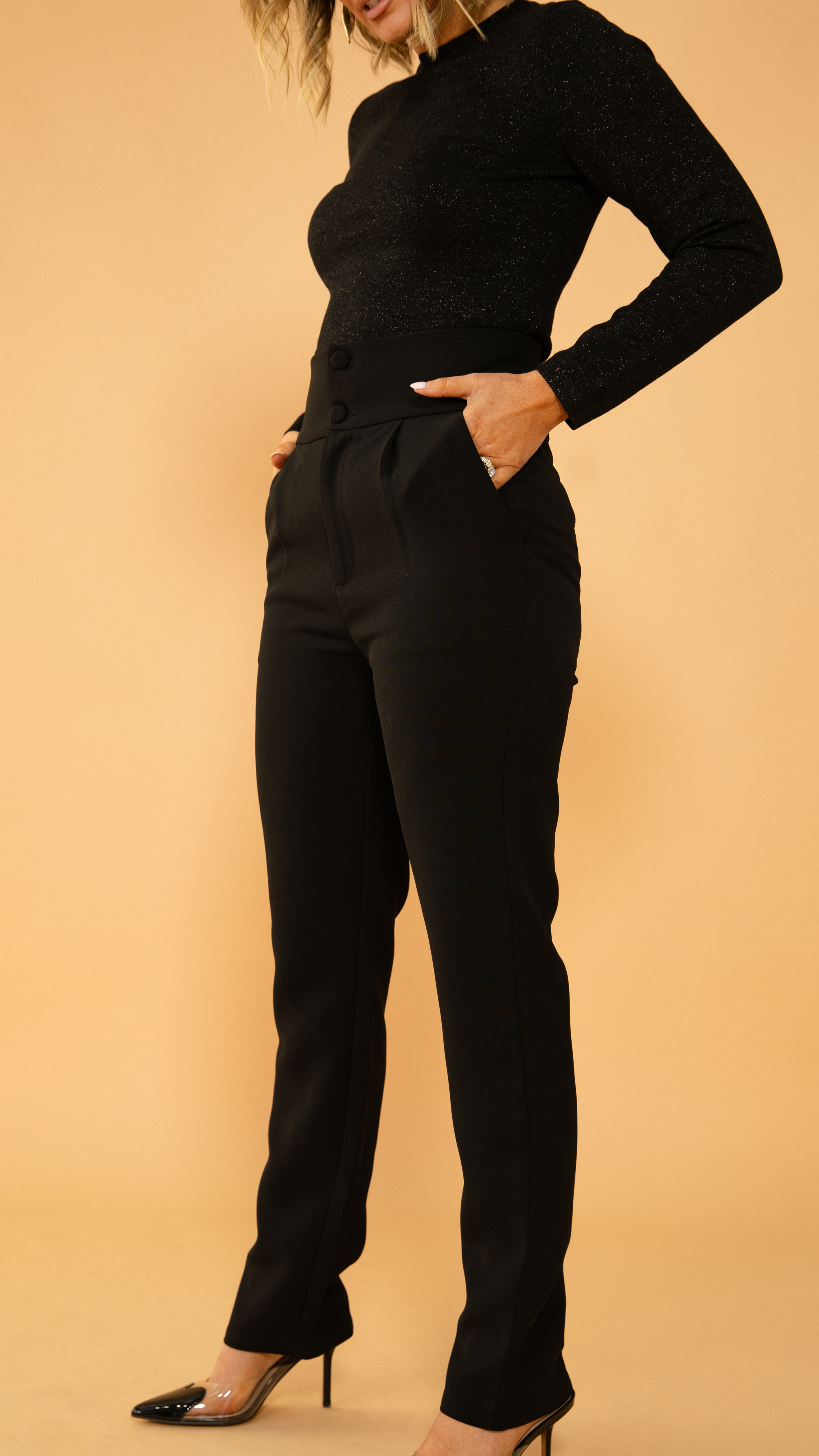 Nova Glimmer Top - Black