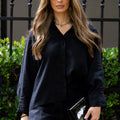 Max European Flax Linen Shirt - Black