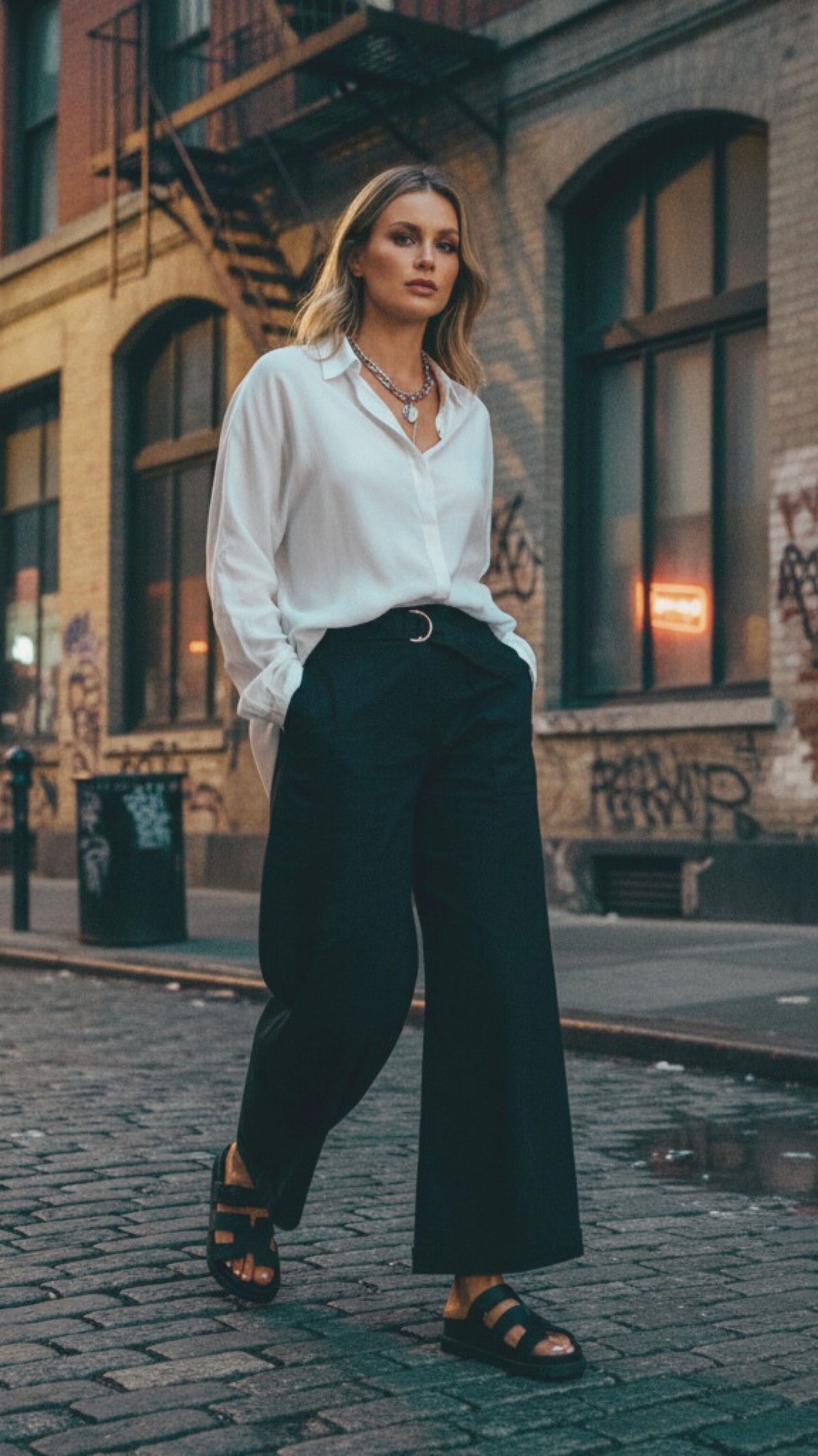 Rhett Cotton Canvas Pants - Black