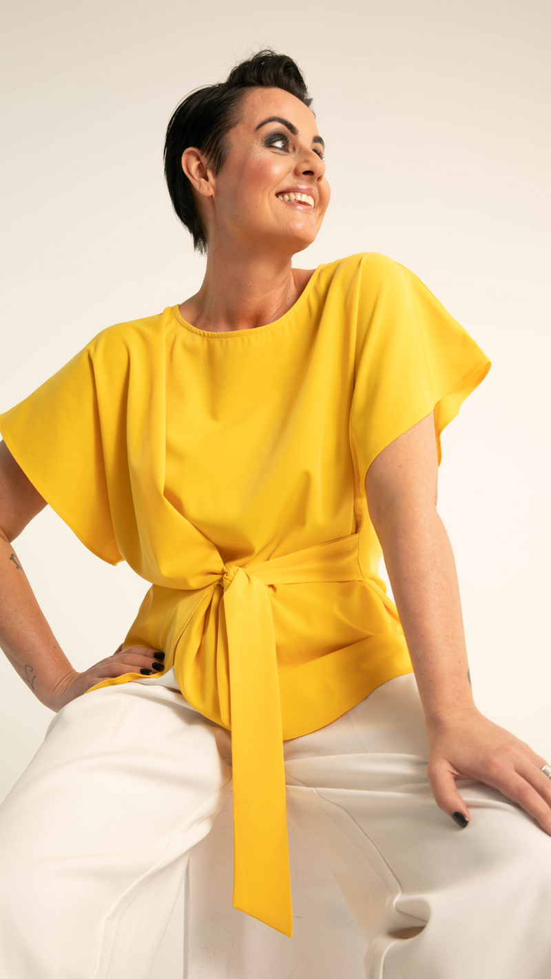 Serena Top - Yellow