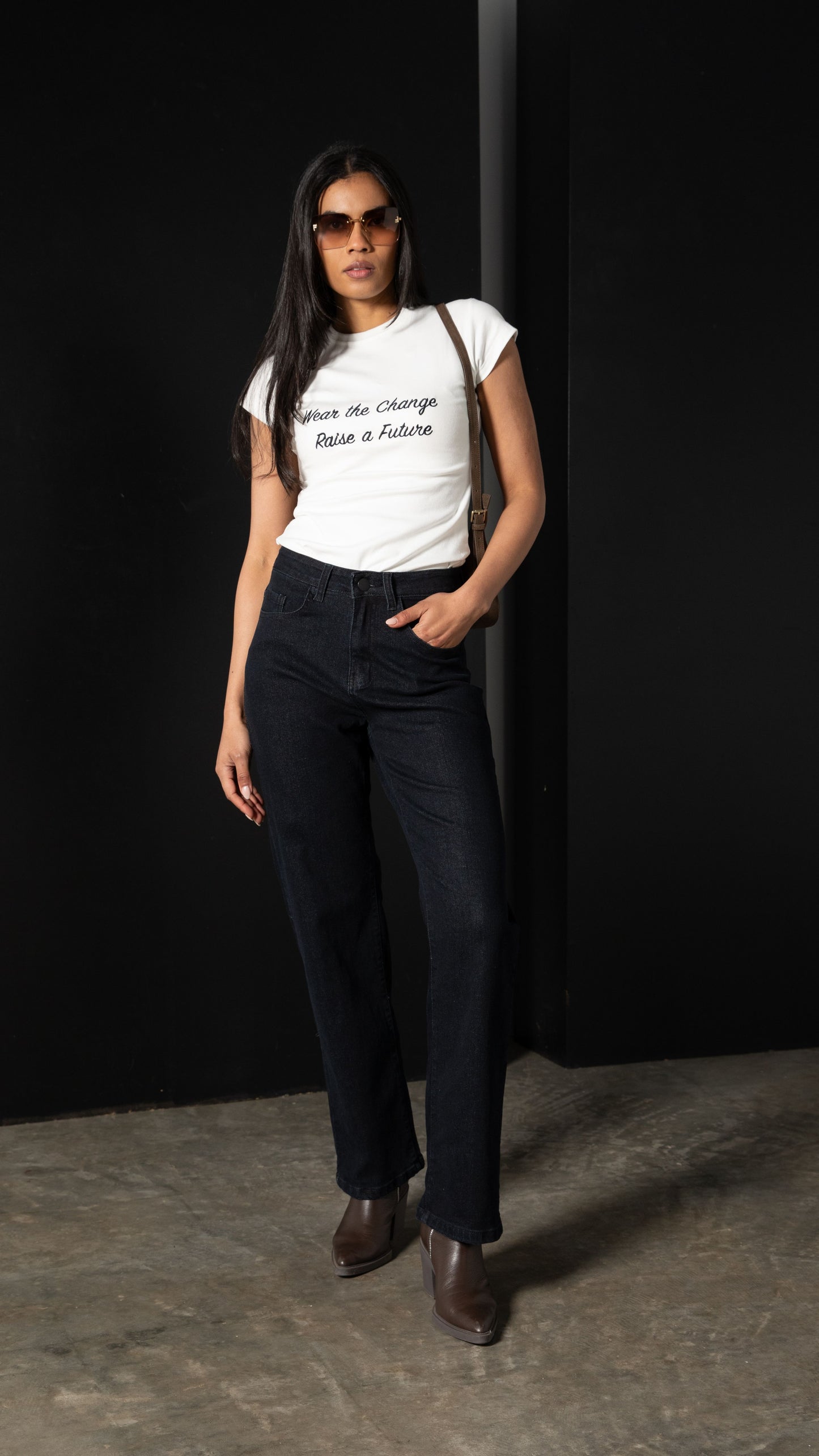 Jasper Everyday Essential Stretch Jeans Long - Dark Blue