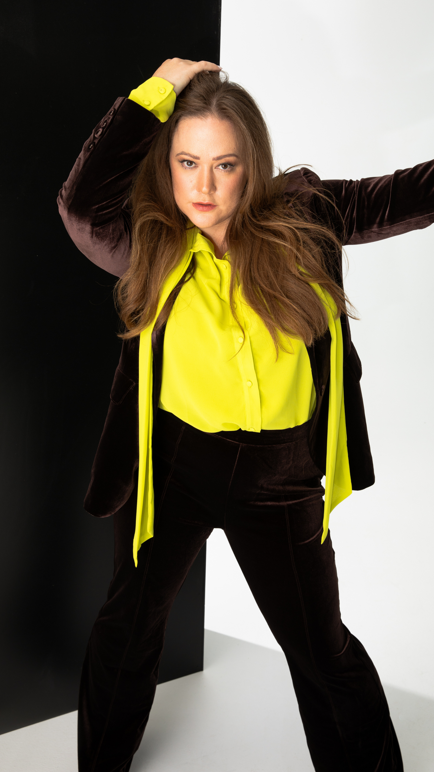 Modern Romance Shirt - Chartreuse