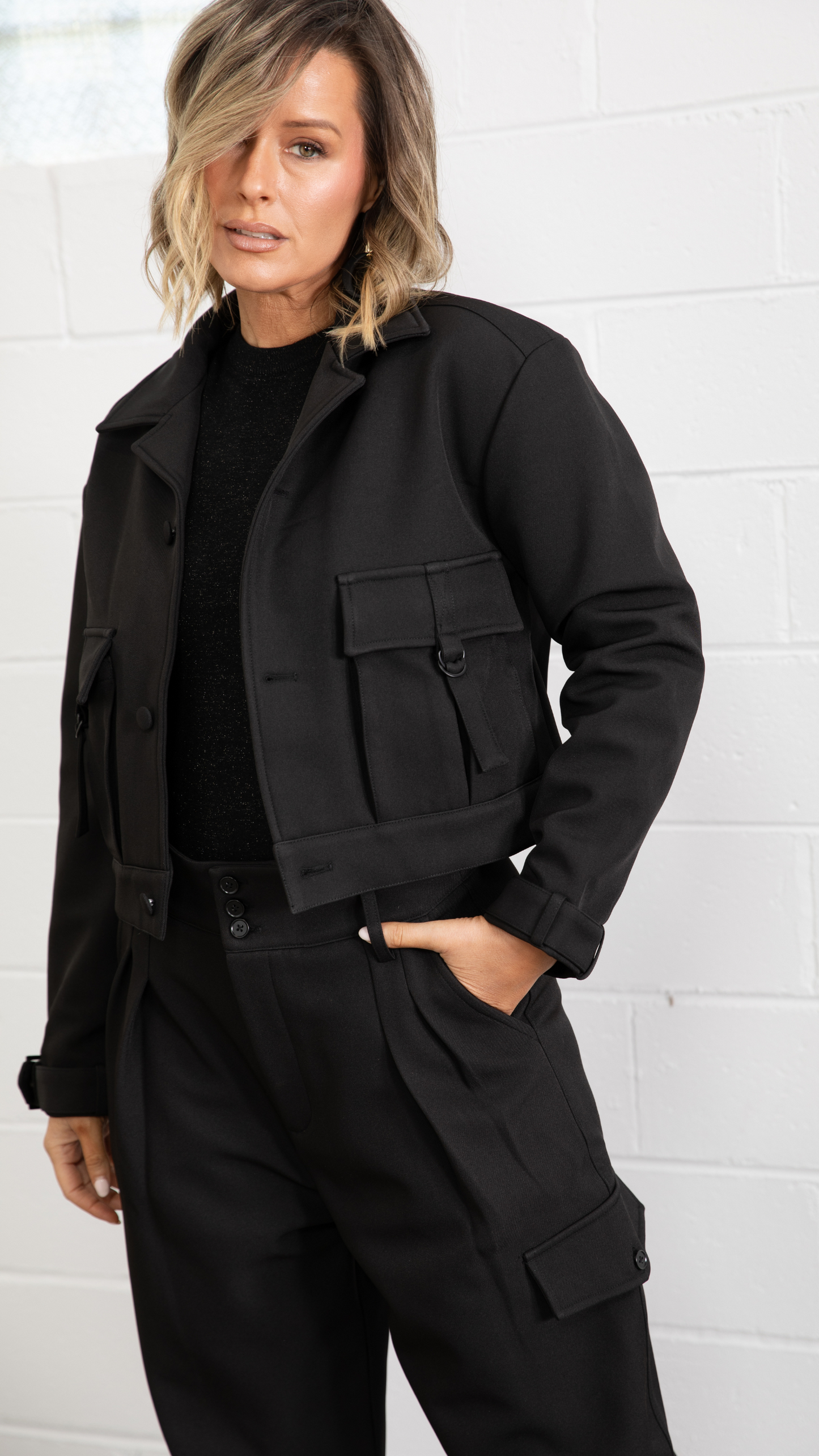 Axel Combat Pants - Black