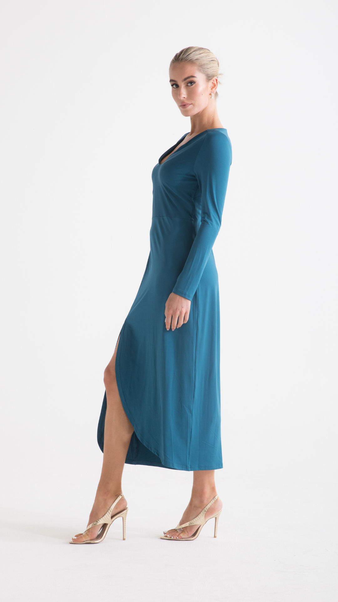 Bella Dress - Teal