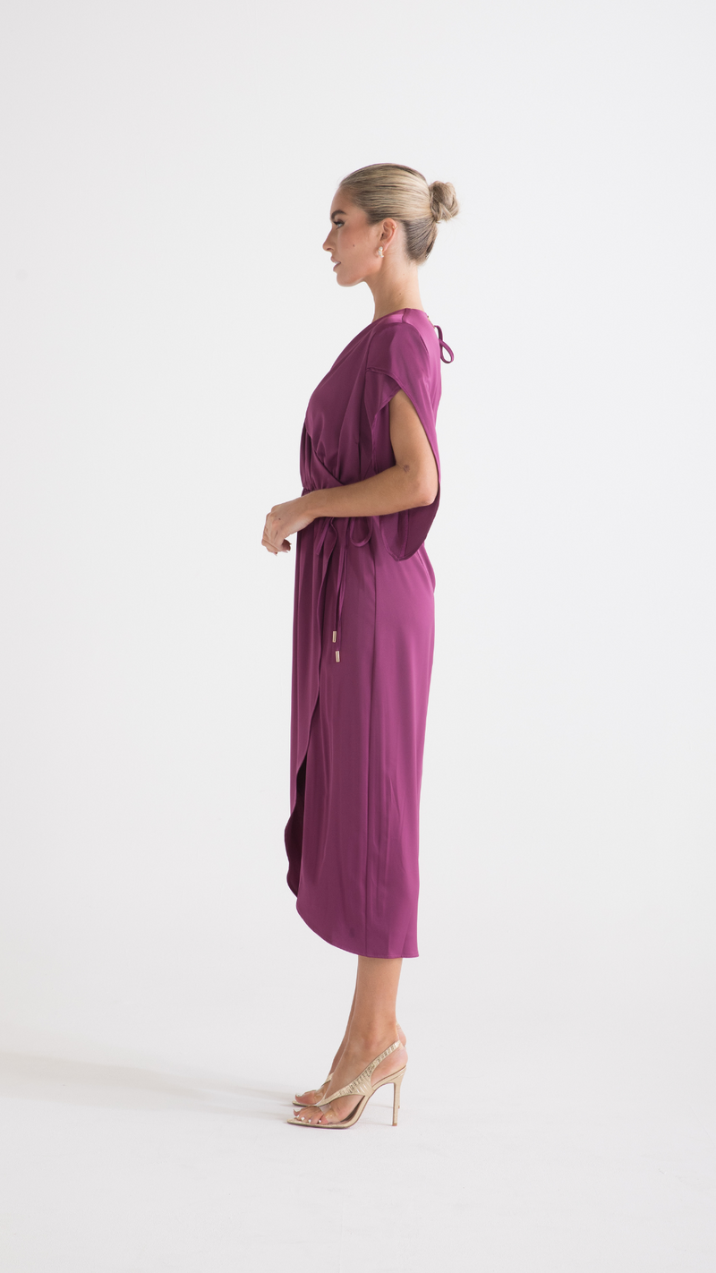 Stella Dress - Grape