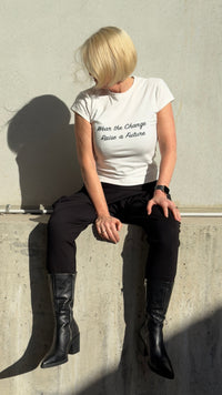 Little Lives Orphanage Fitted Charity Tee - White