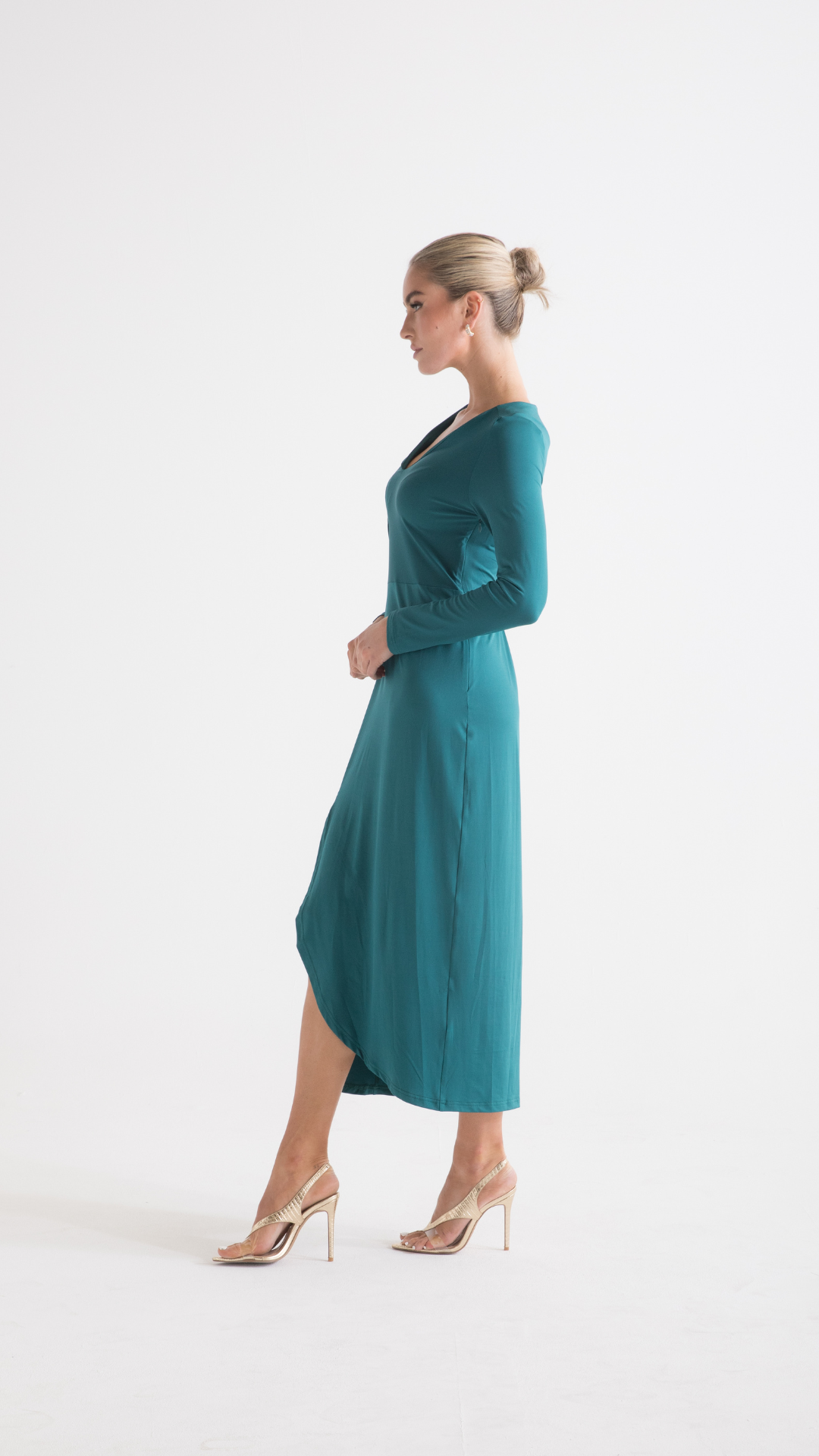 Bella Dress - Sea Green