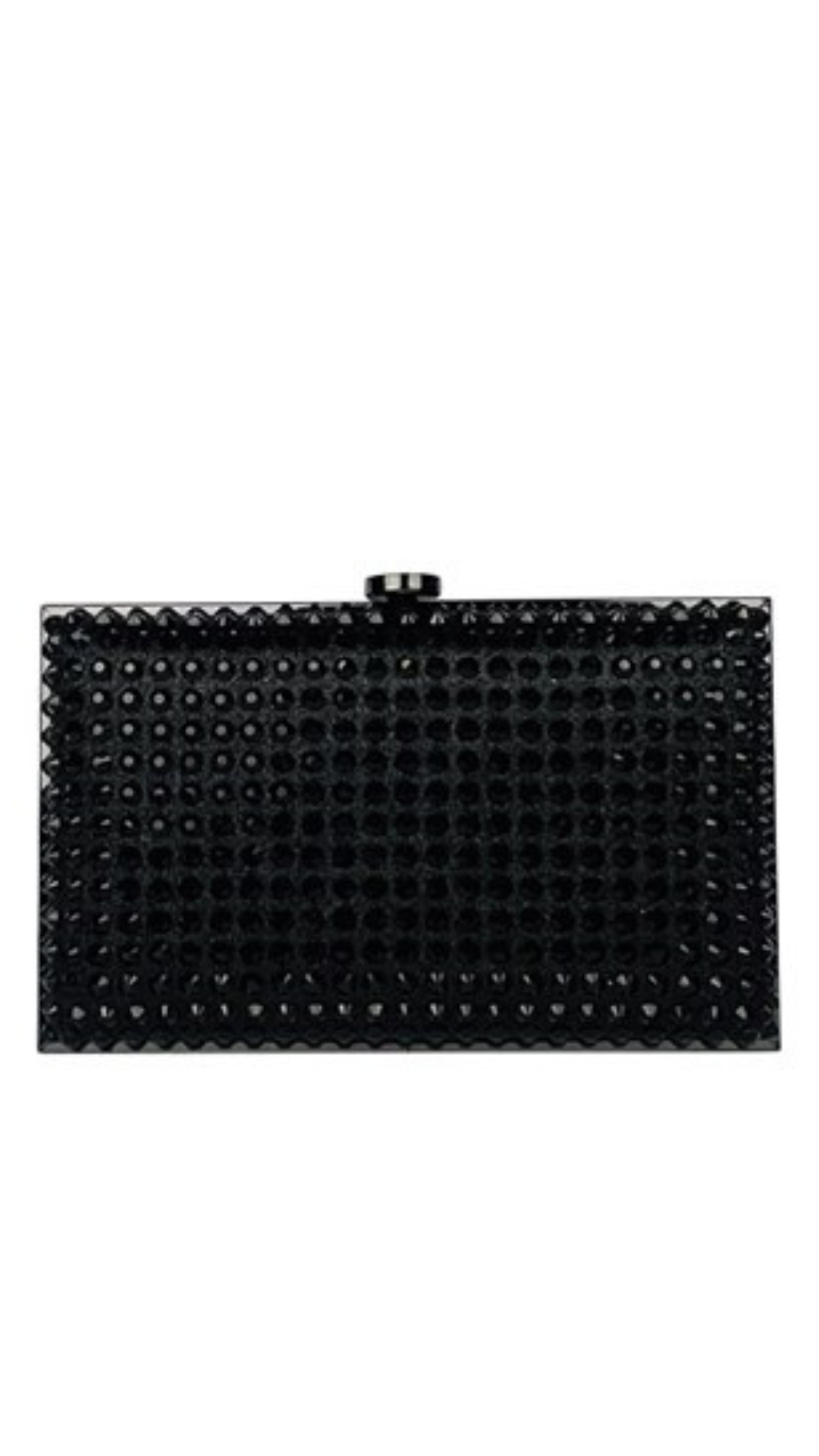 Olga Berg Manuela Hotfix Clutch - Black