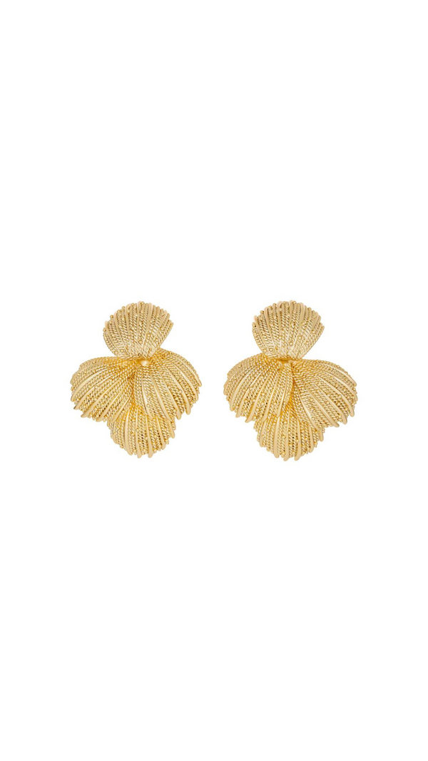 Kitte Editorial Earrings - Gold