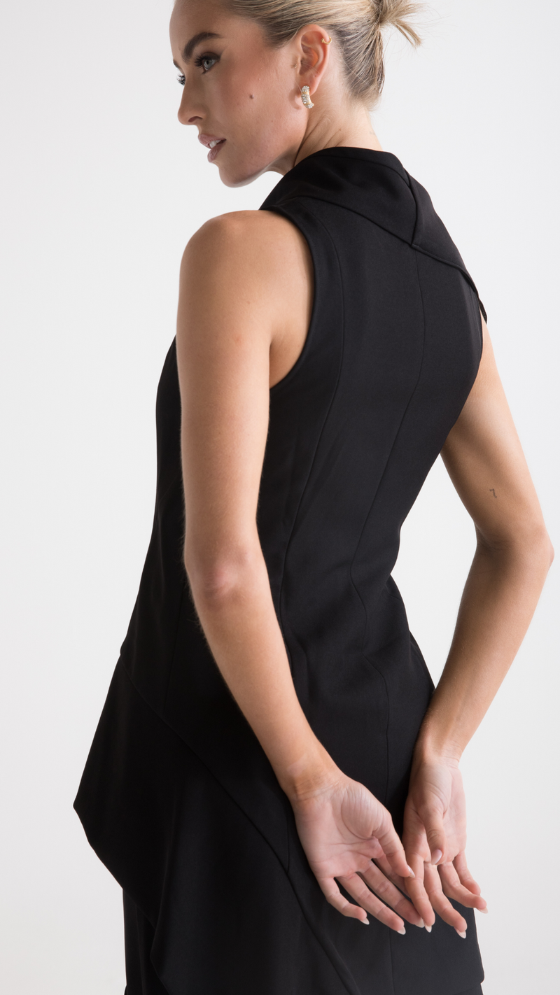 Aliza Vest - Black