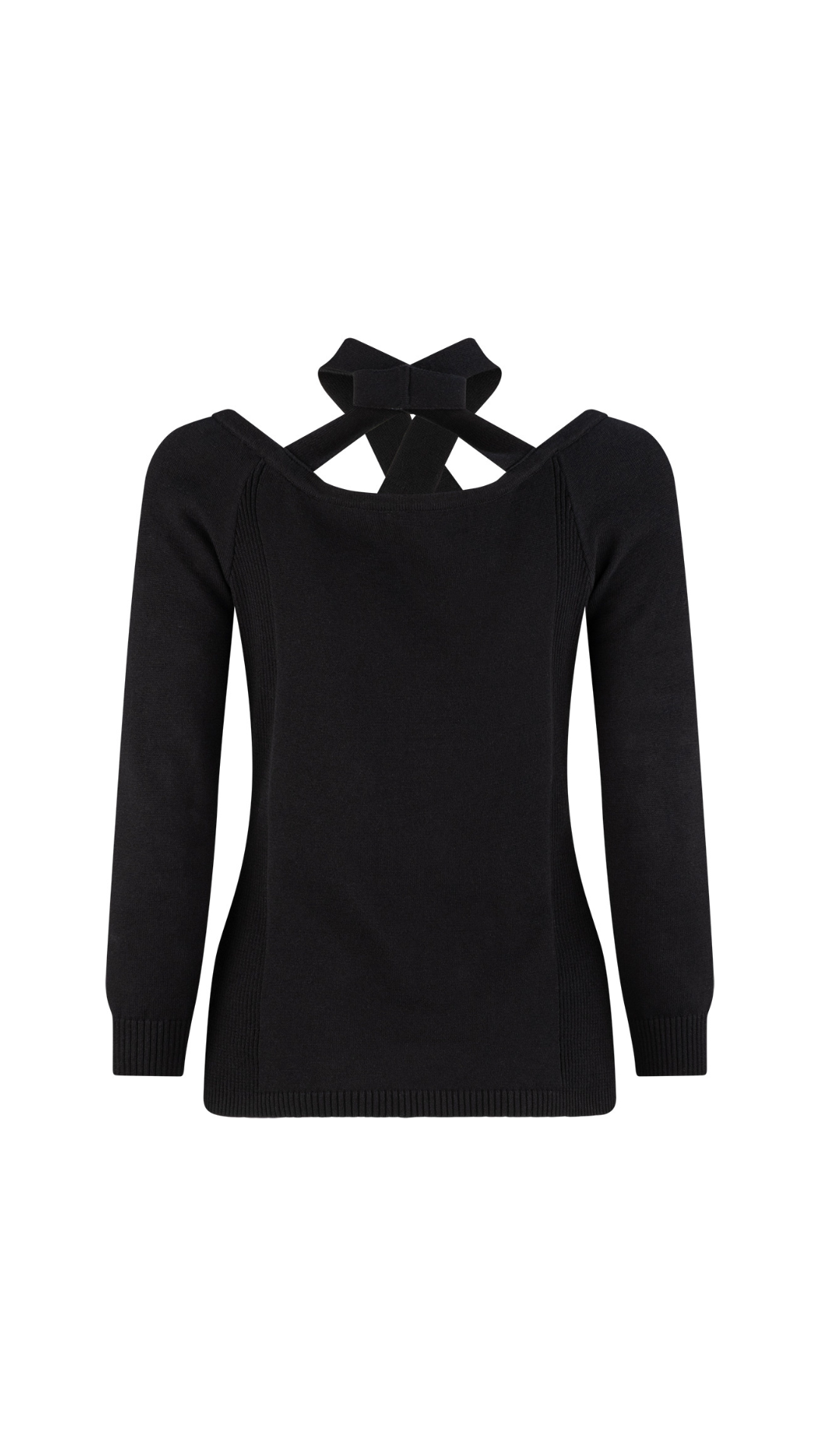 Harriot Lightweight Cotton Knit - Black