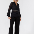 Isla Designer Events Top - Black