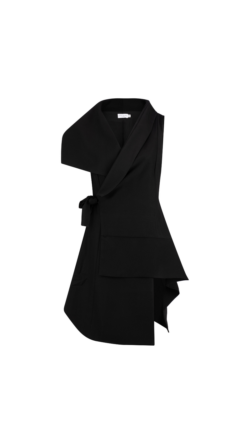 Aliza Vest - Black