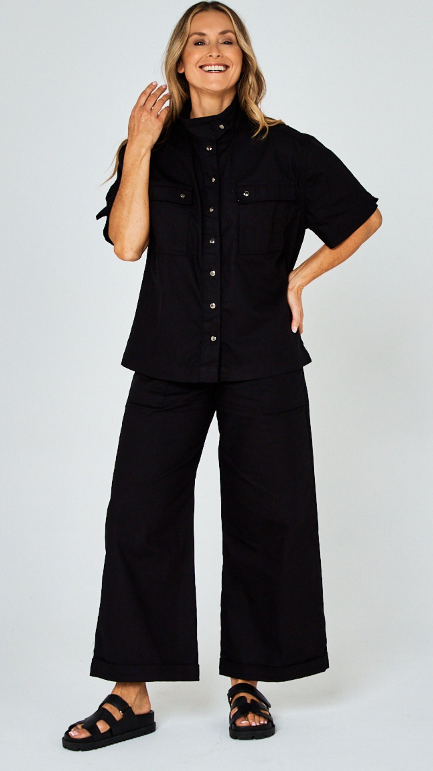 Upol Slides - Black Black