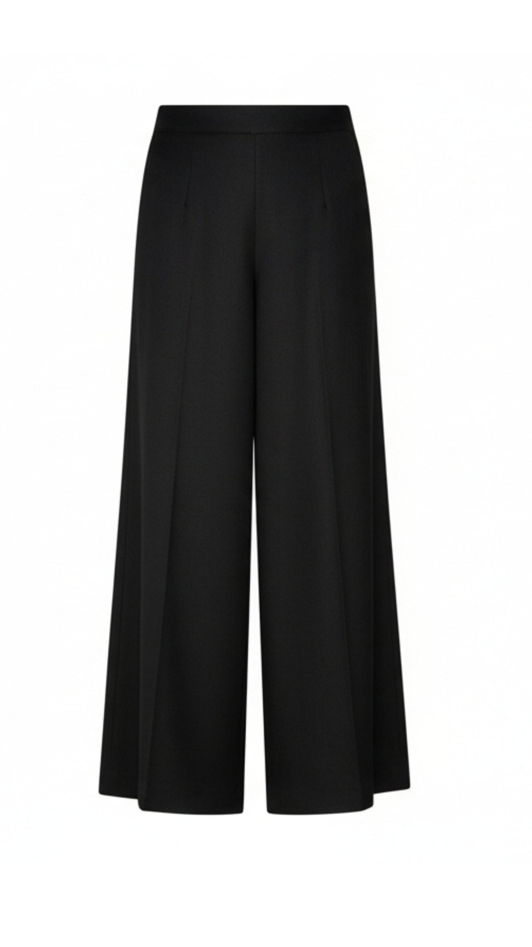Hannah Linen Rami Pants- Black