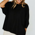 Dallas Lightweight Top - Black