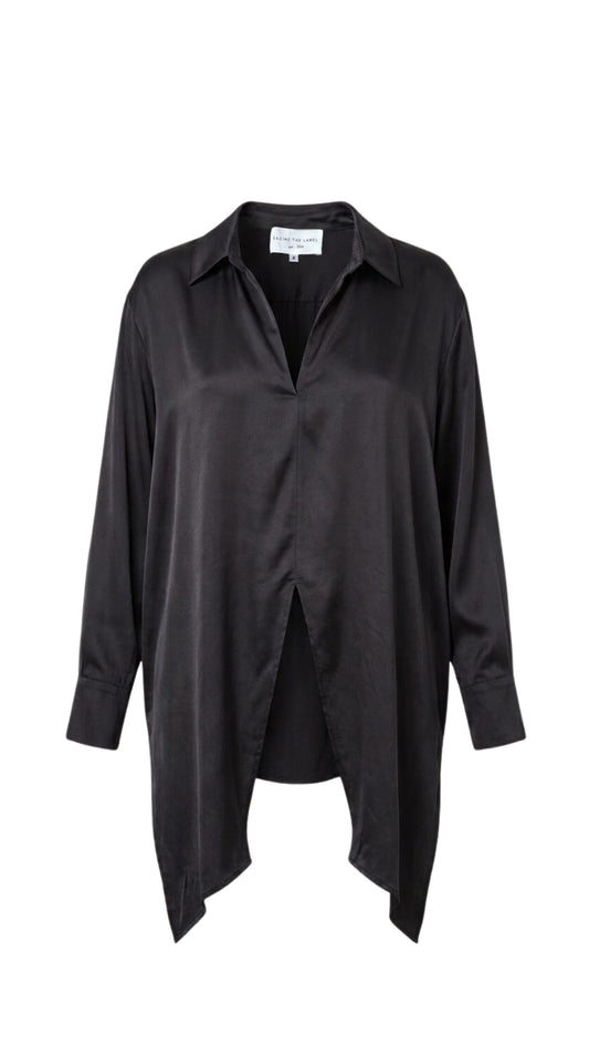 Mirella Viscose Shirt/Top - Black