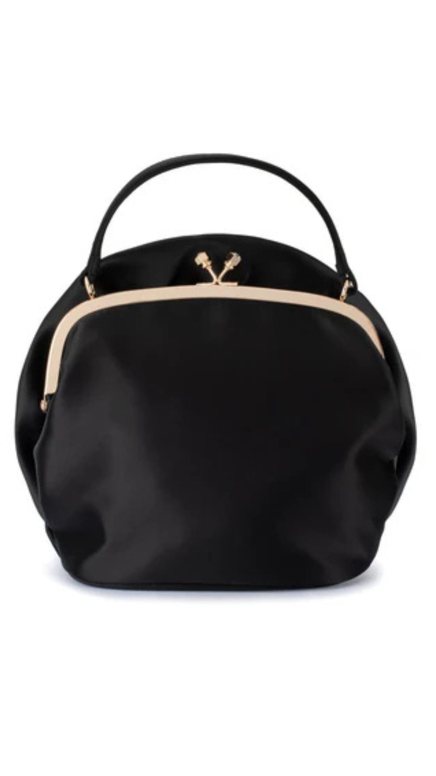 Rosita Rosette Frame Bag - Black